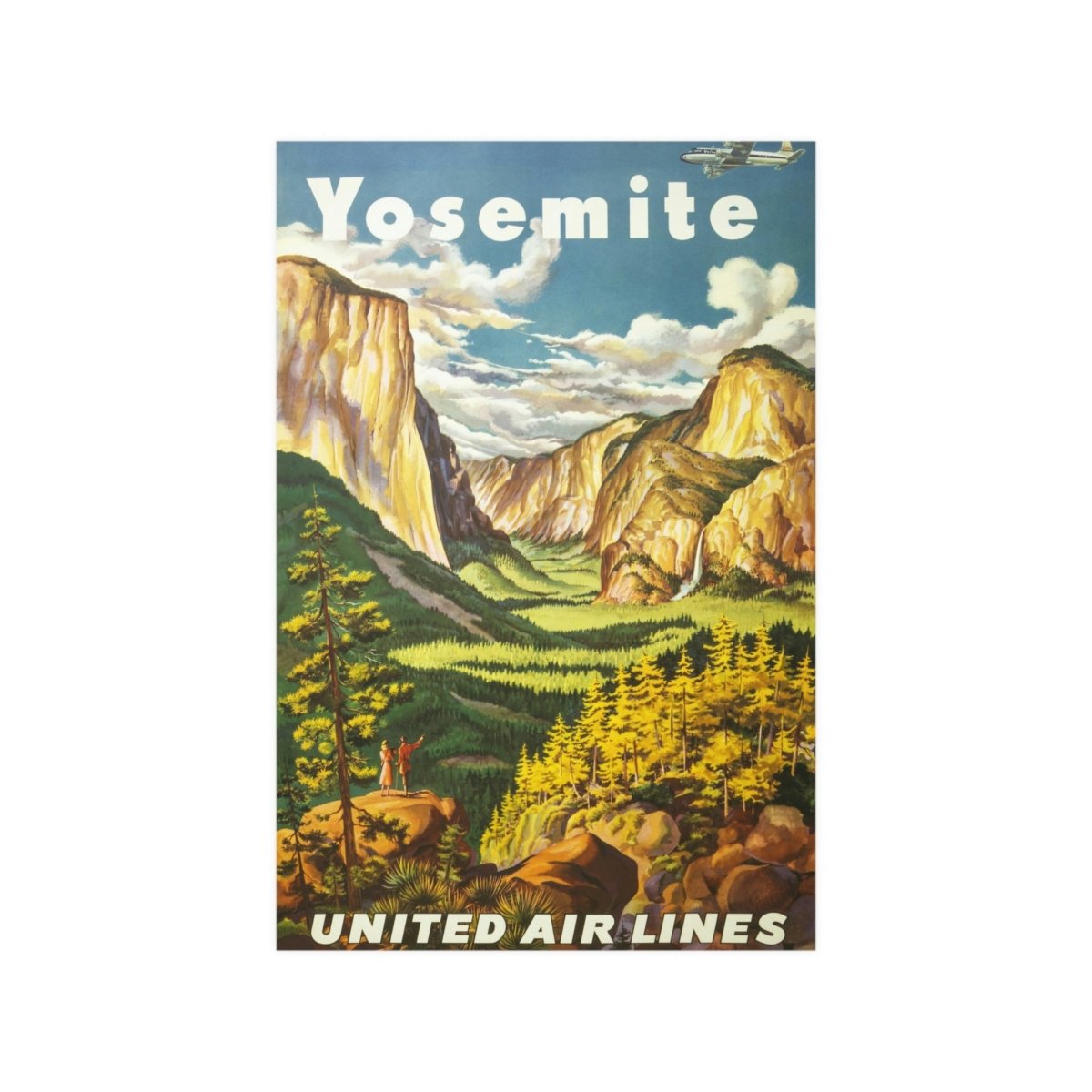 United Airlines Yosemite