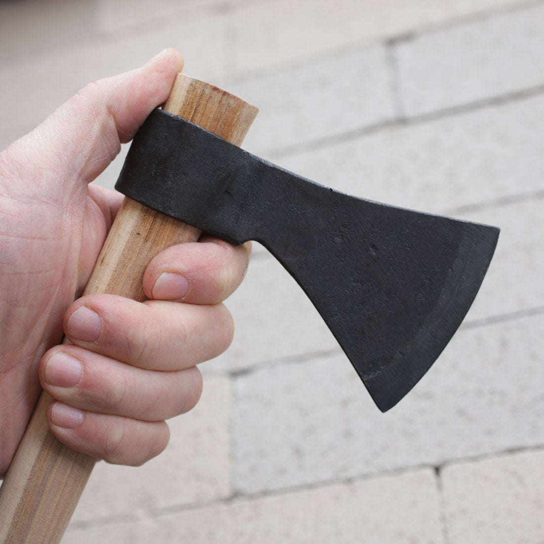 Small Forged Tomahawk with No Heart
