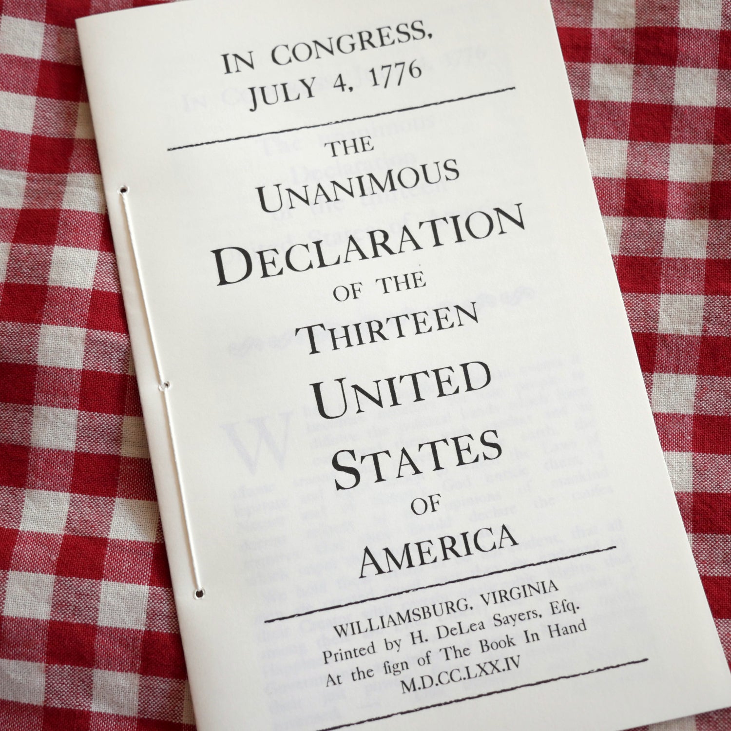 Declaration of Independence 1 Declaration of Independence