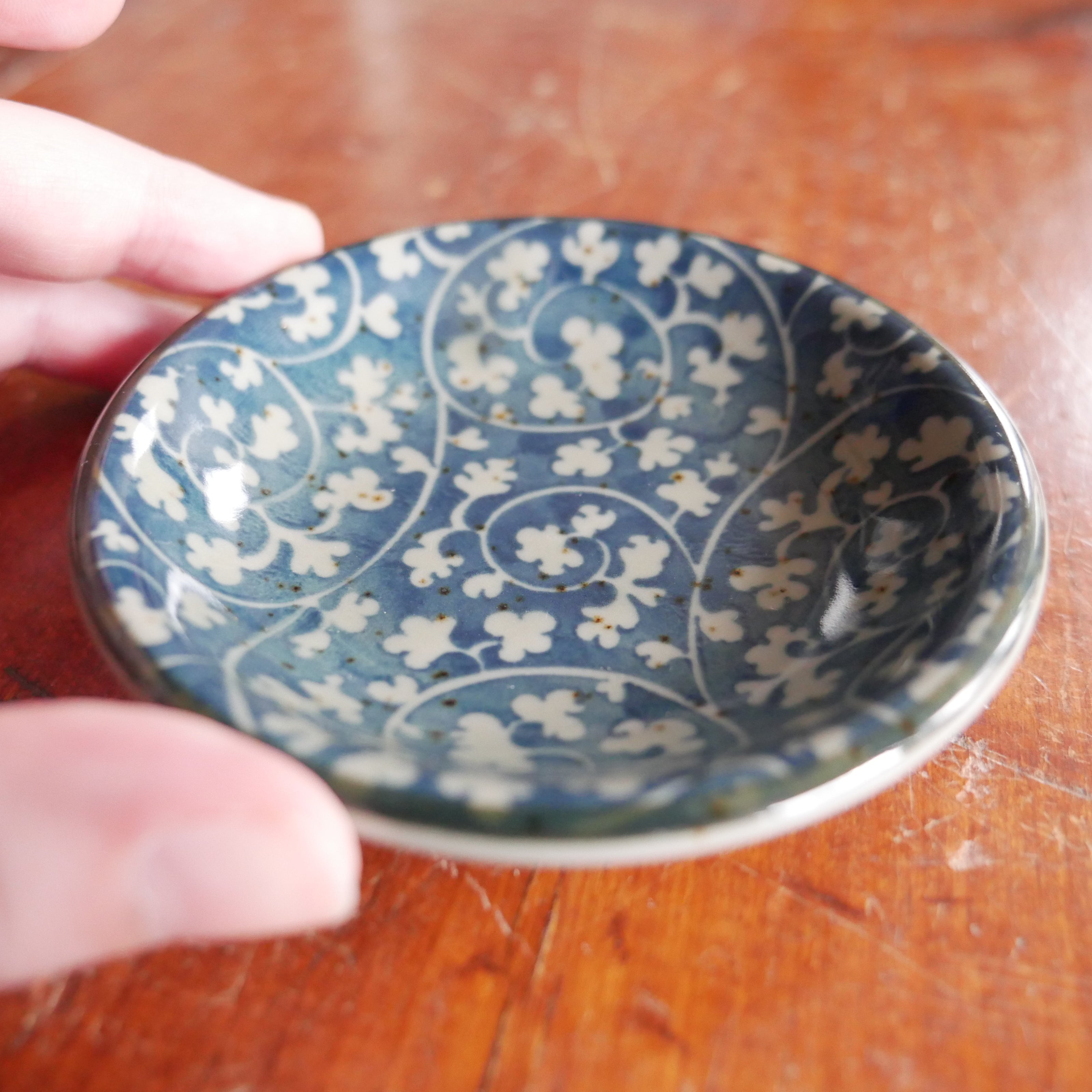 3-1/2" Porcelain Saucer 1 3-1/2" Porcelain Saucer
