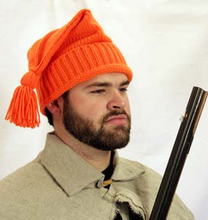 Blaze Orange Voyageur's Hat 2 Blaze Orange Voyageur's Hat