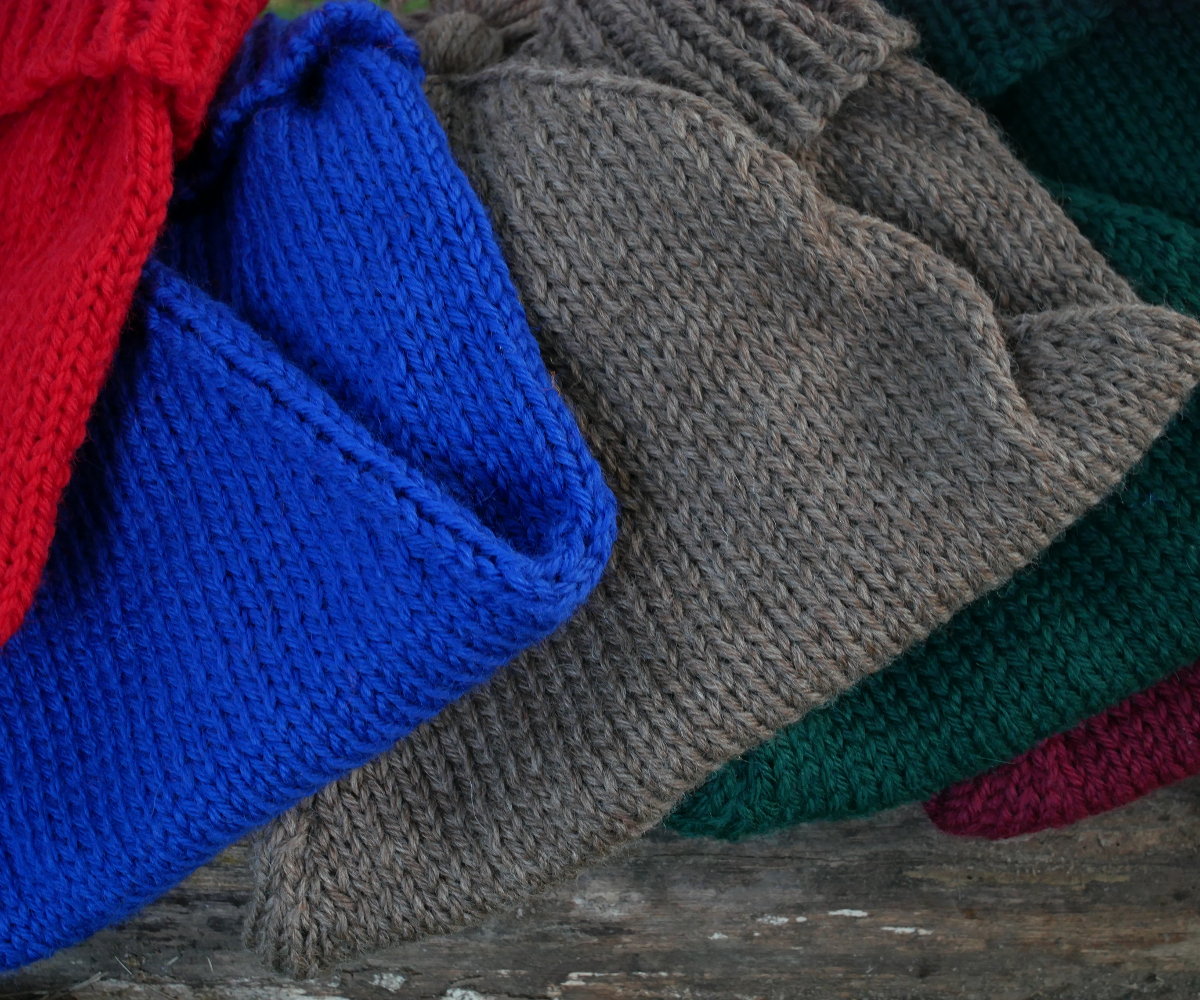 Hand Knit Voyageur's Cap 3 Hand Knit Voyageur's Cap