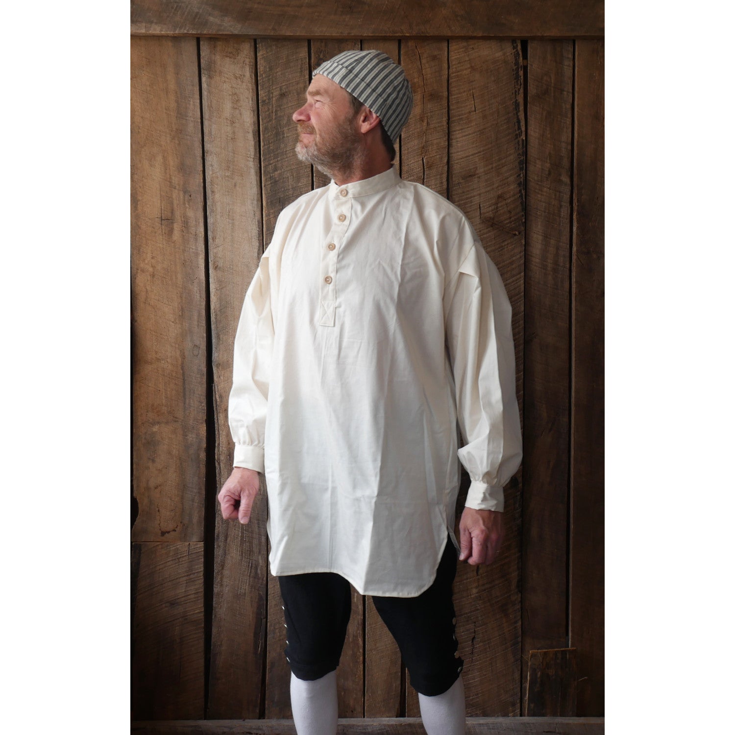 19th C Trade Shirt Off White 3 19th C Trade Shirt Off White