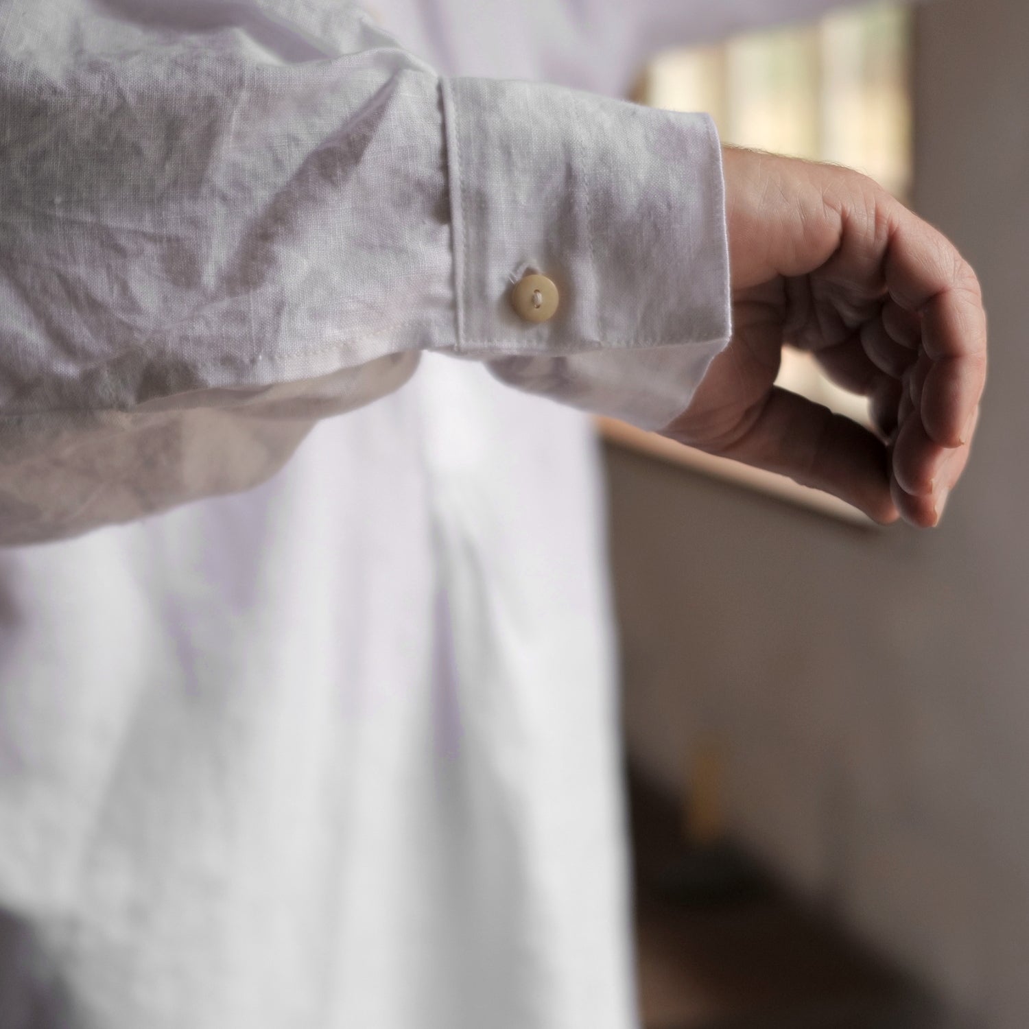 Early 19th Century Empire Shirt in Linen 4 Early 19th Century Empire Shirt in Linen