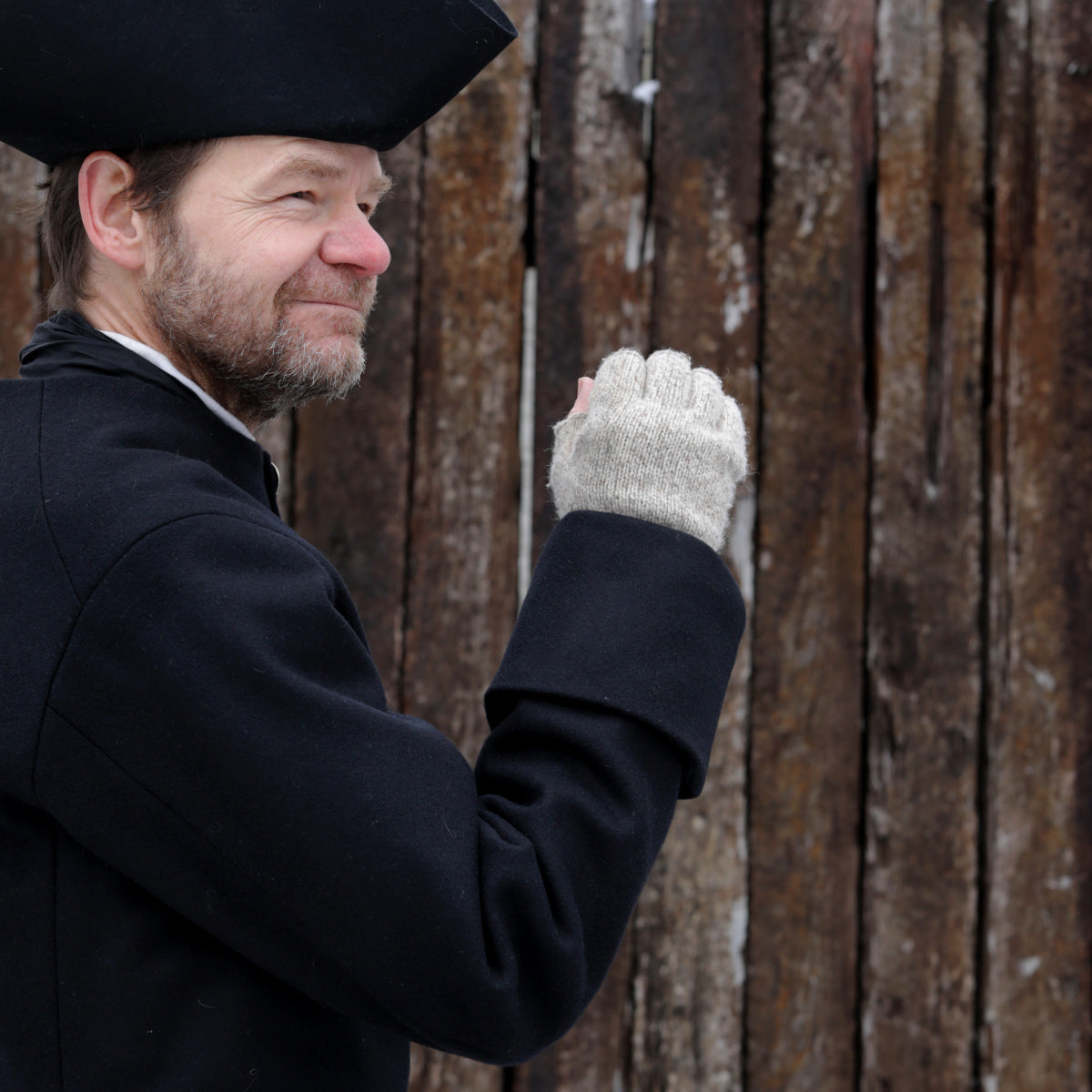 Men's 18th Century Wool Civilian Coat 7 Men's 18th Century Wool Civilian Coat