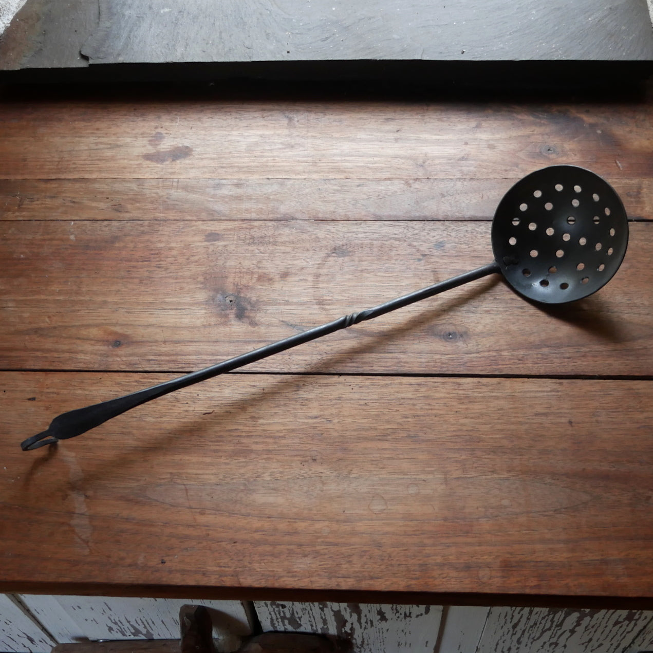 Hand Forged Strainer 3 Hand Forged Strainer