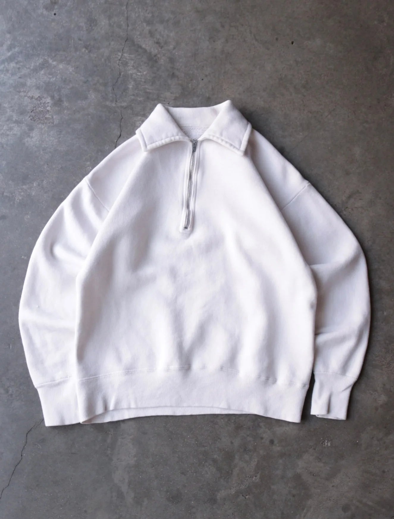 1950S 1/4 ZIP SWEATSHIRT
