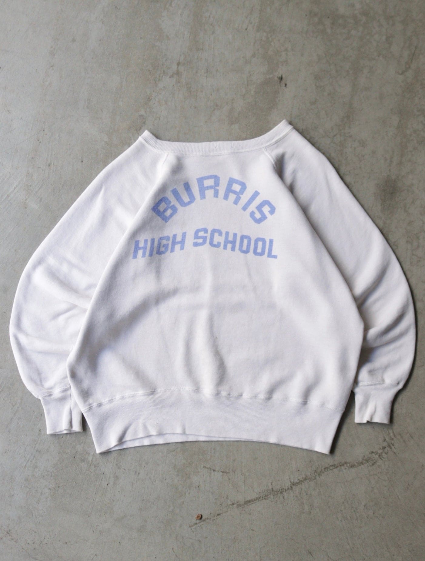 1950S BURRIS HIGH SCHOOL SWEATSHIRT