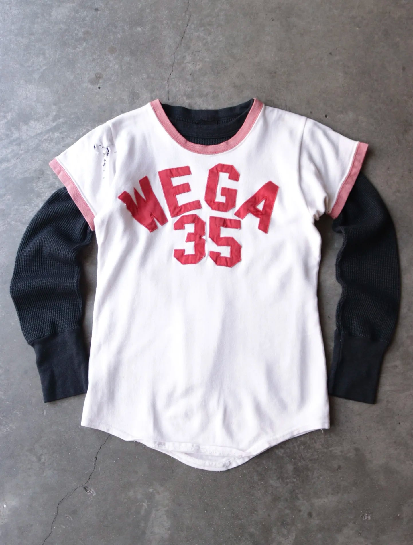 1960S JERSEY + 70S THERMAL L/S TEE