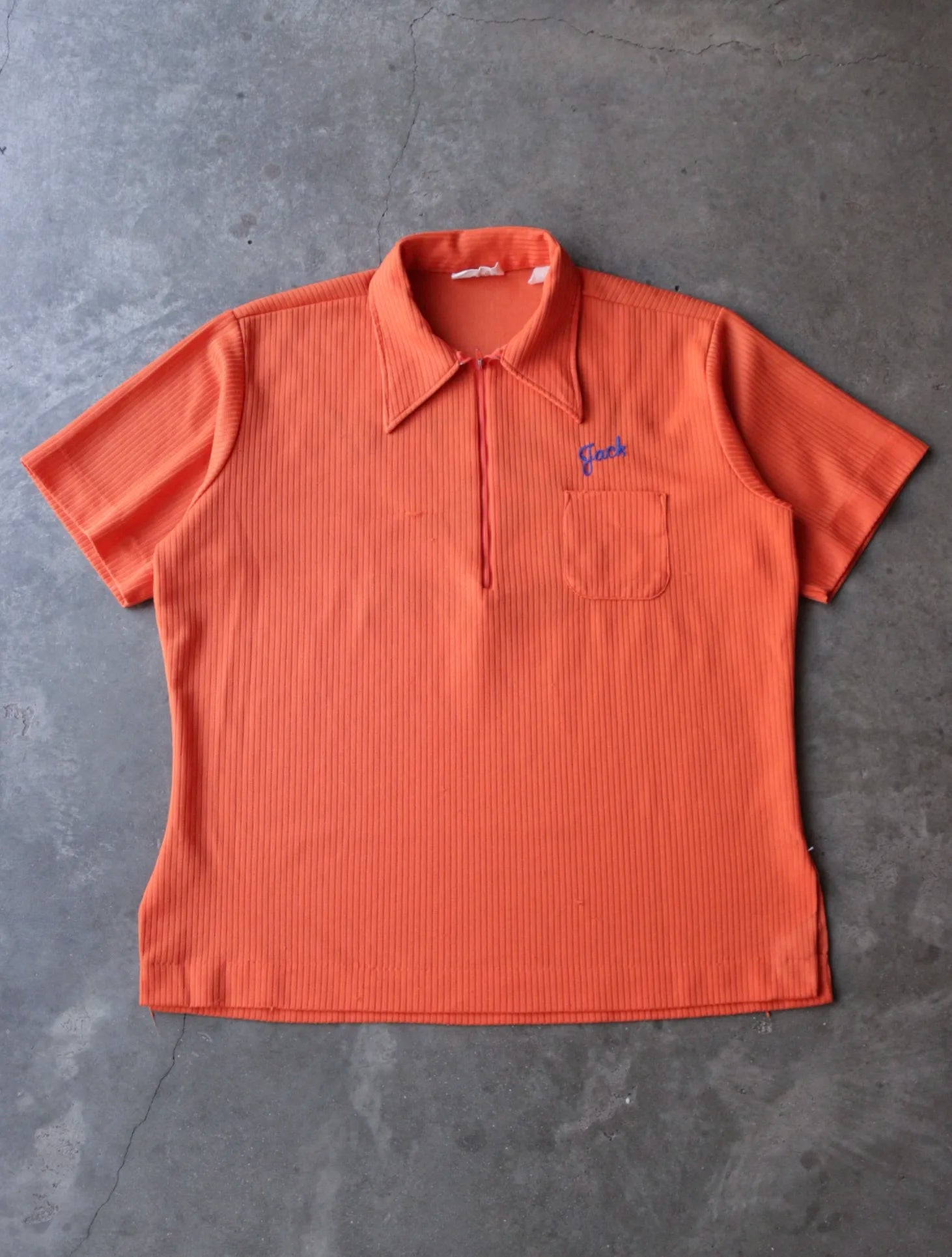 1960S CHAINSTITCH WEST CAPITAL RACEWAY SHIRT