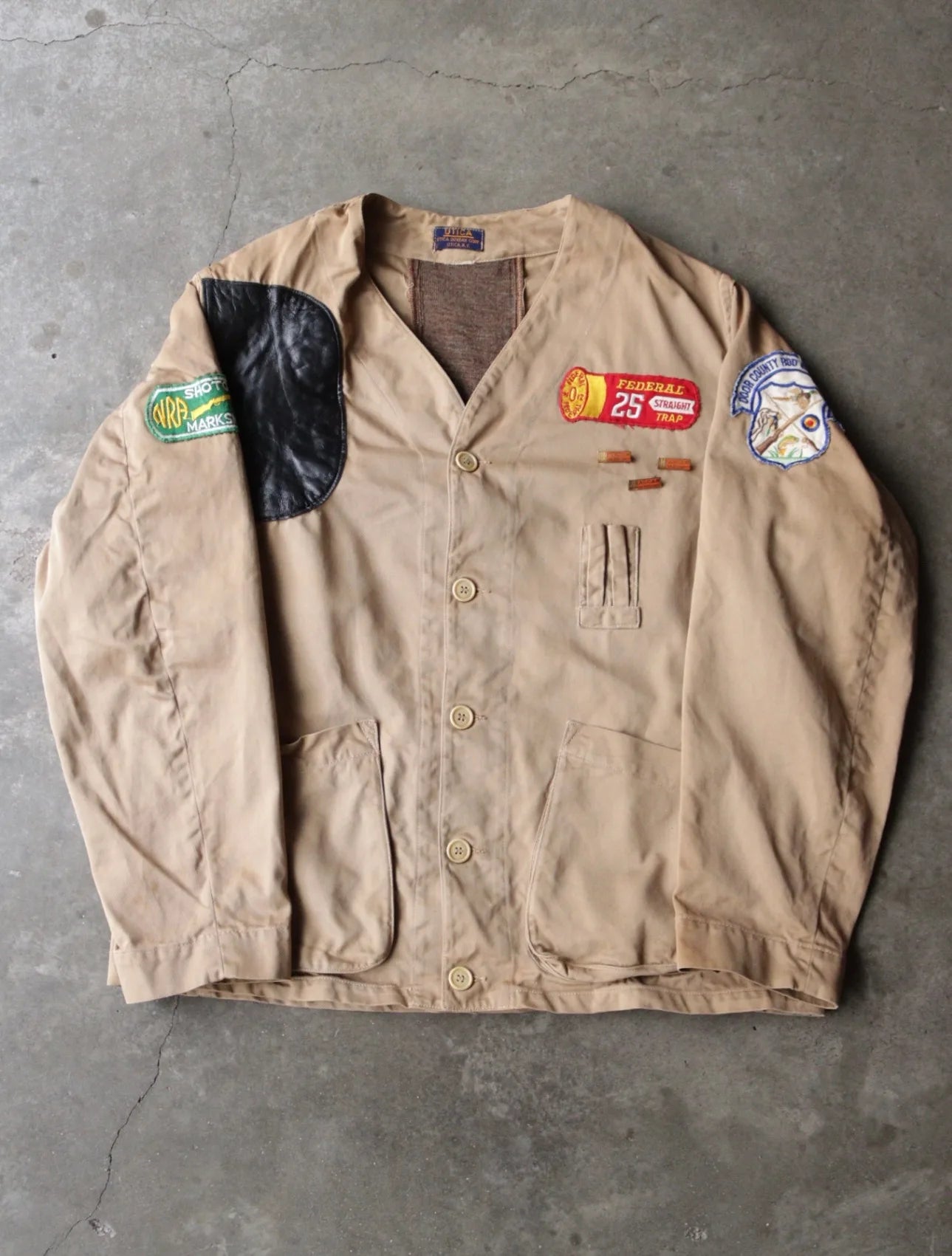 1960S HUNTER'S SHOOTING PATCHED JACKET
