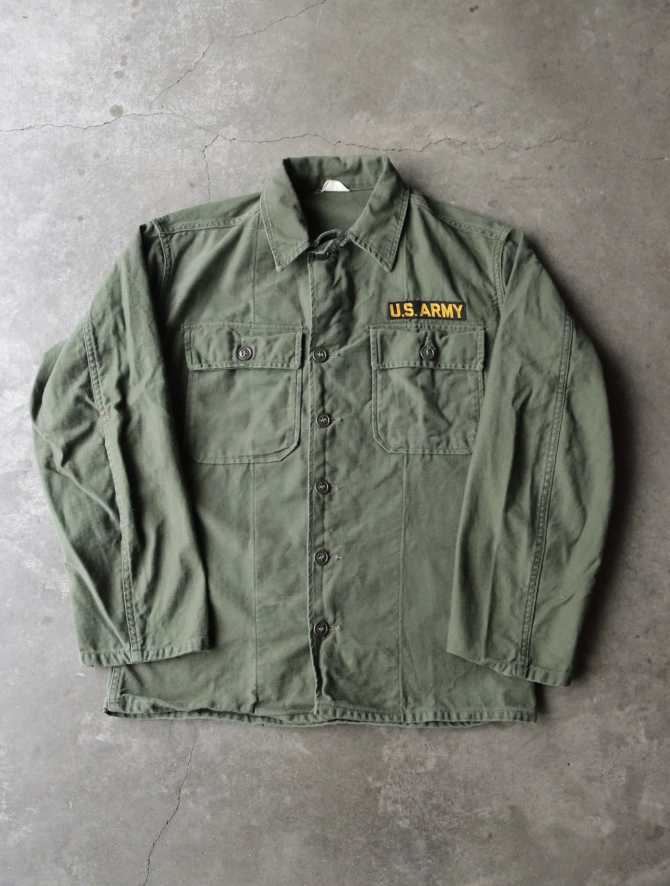1960S OG-107 ARMY BUTTON UP SHIRT
