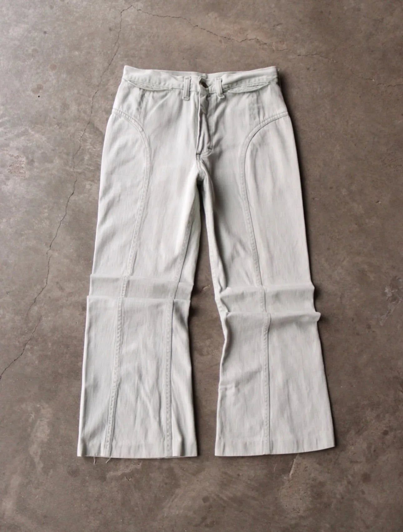 1970S FADED DENIM PANTS