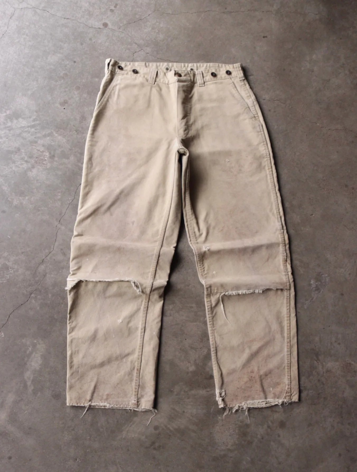 1970S DOUBLE KNEE WORK PANTS