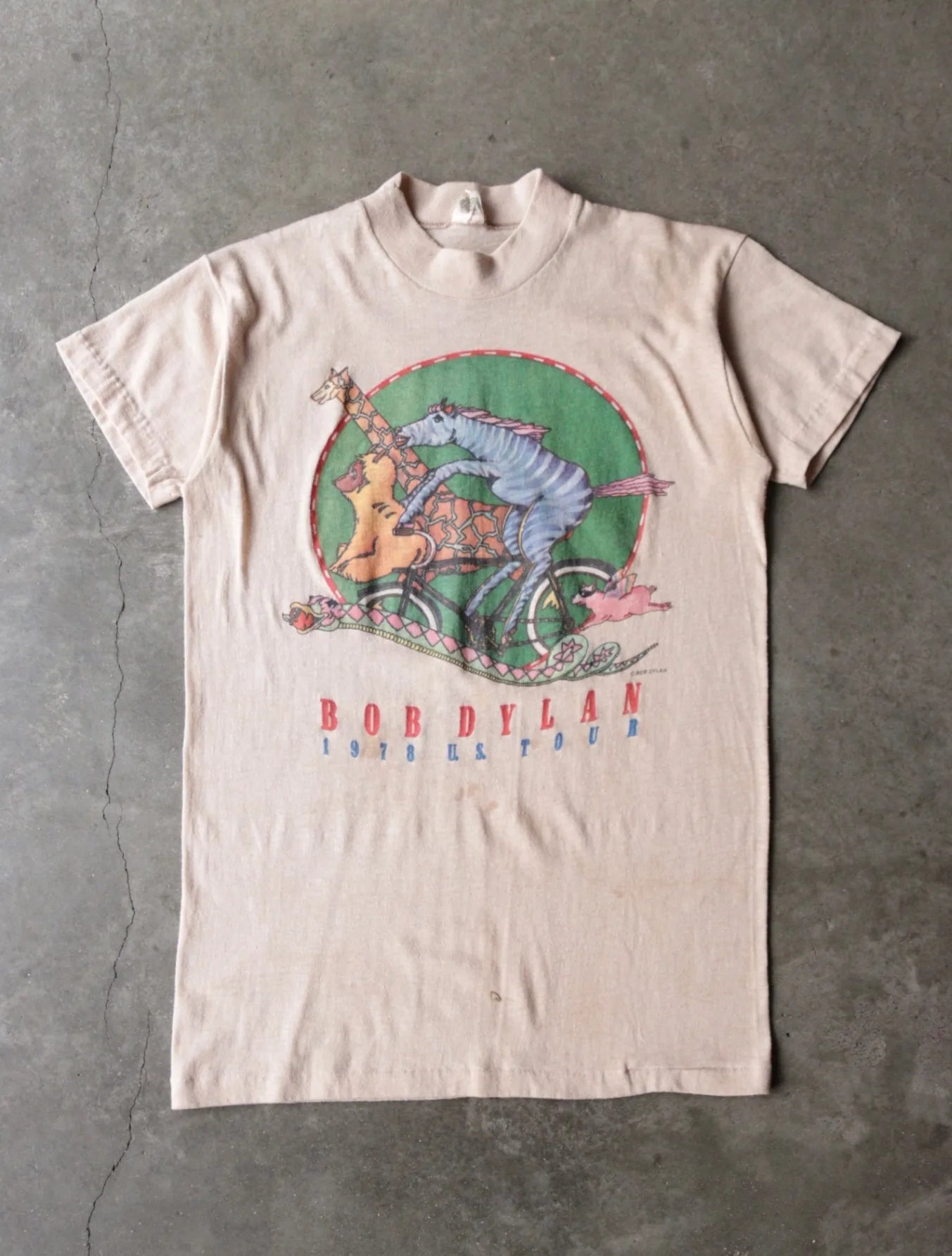 1970S BOB DYLAN US TOUR BAND TEE