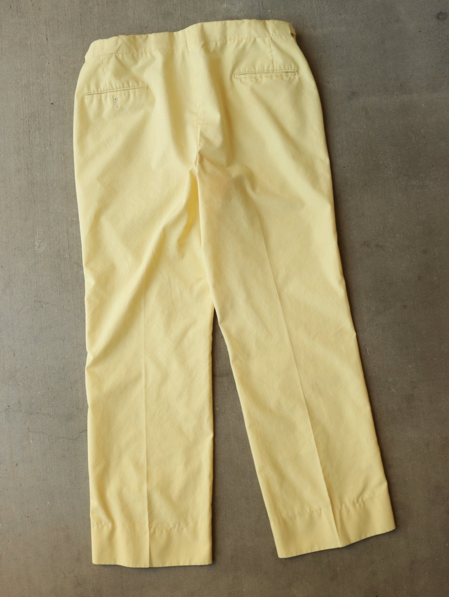 1970S SALMON COTTON TROUSER PANTS 4 1970S SALMON COTTON TROUSER PANTS