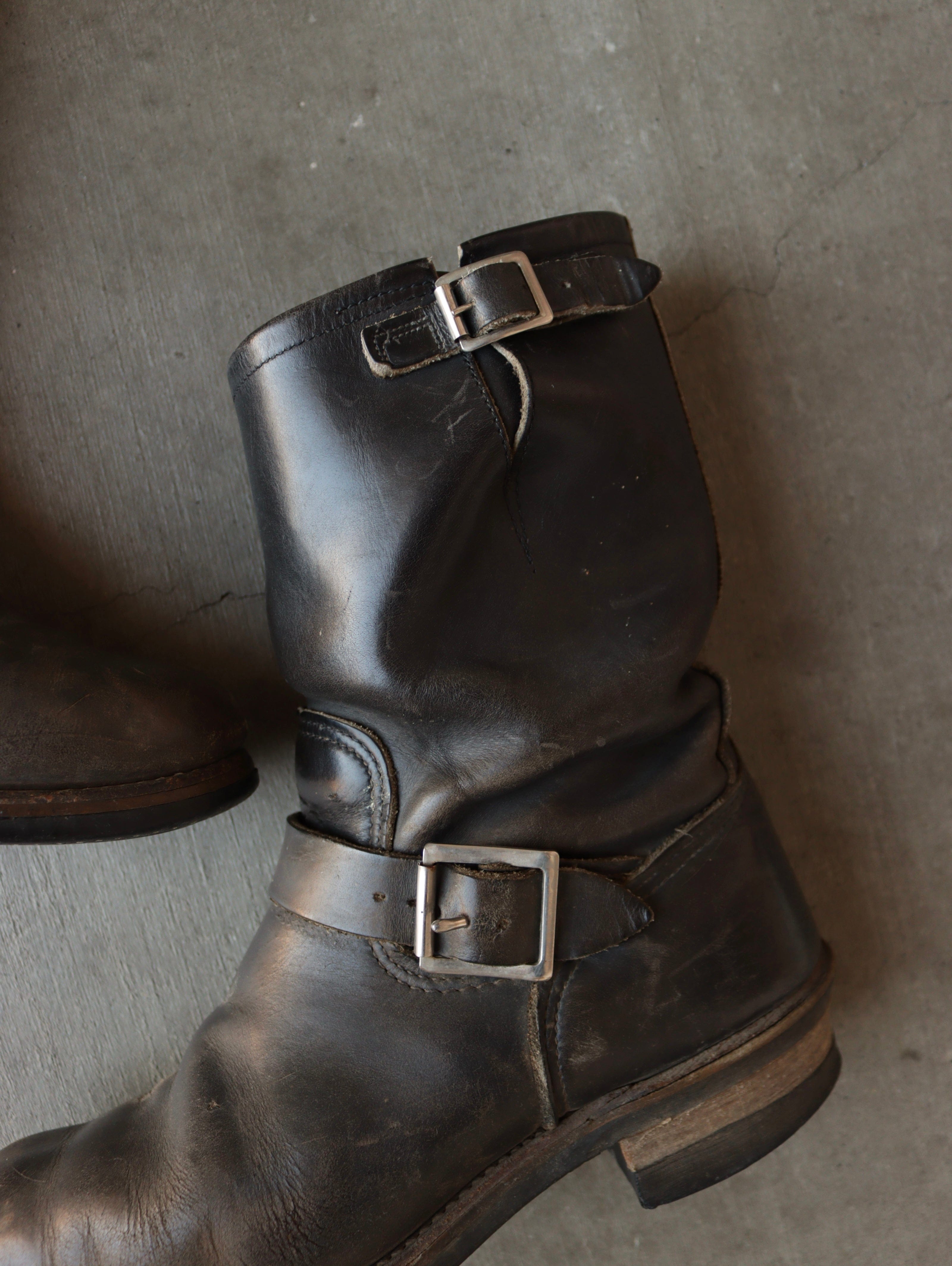 1950s ‘Mason’ Engineer Leather Boots - US 8.5-9 2 1950s ‘Mason’ Engineer Leather Boots - US 8.5-9