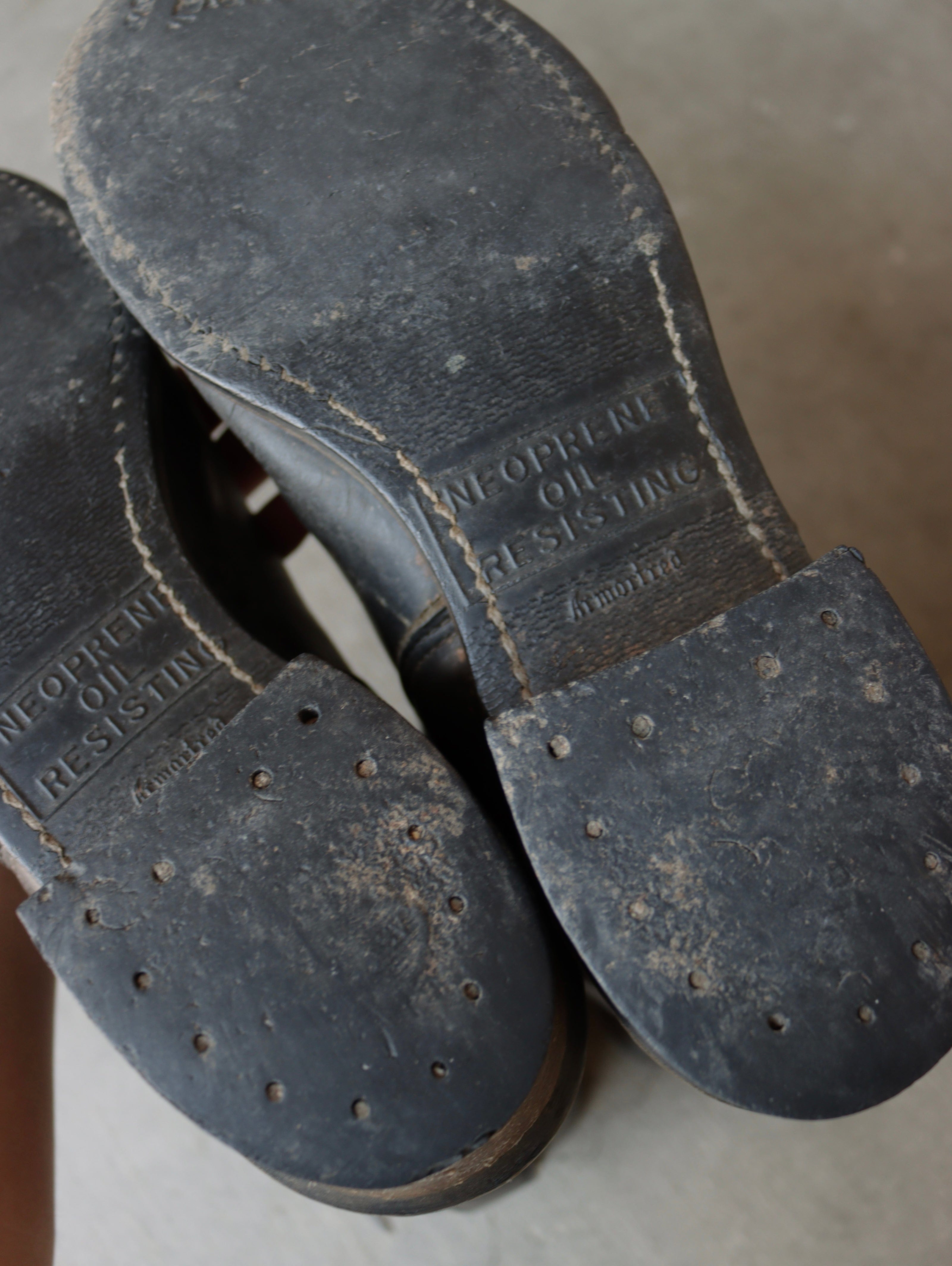1950s ‘Mason’ Engineer Leather Boots - US 8.5-9 3 1950s ‘Mason’ Engineer Leather Boots - US 8.5-9