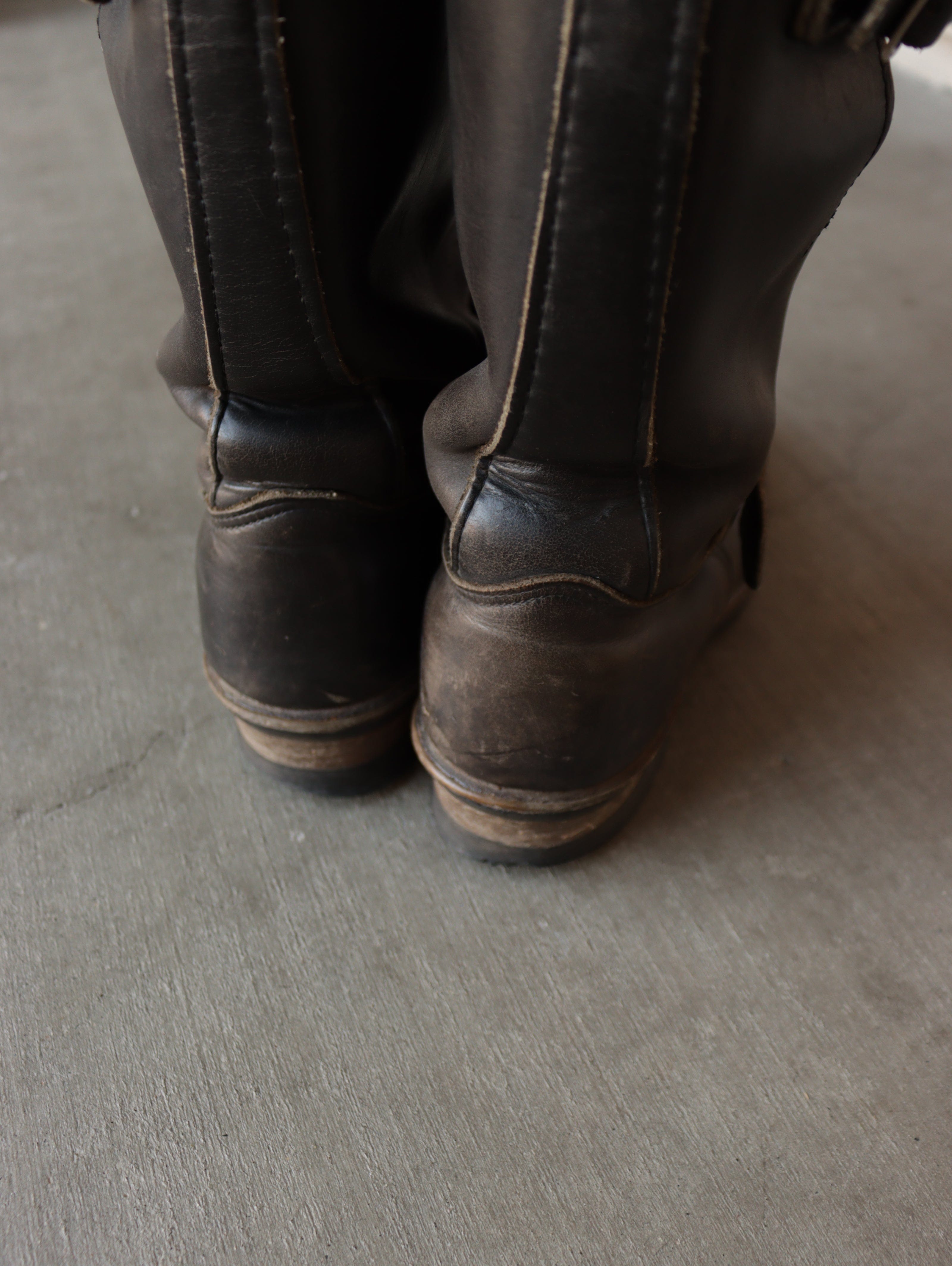 1950s ‘Mason’ Engineer Leather Boots - US 8.5-9 4 1950s ‘Mason’ Engineer Leather Boots - US 8.5-9