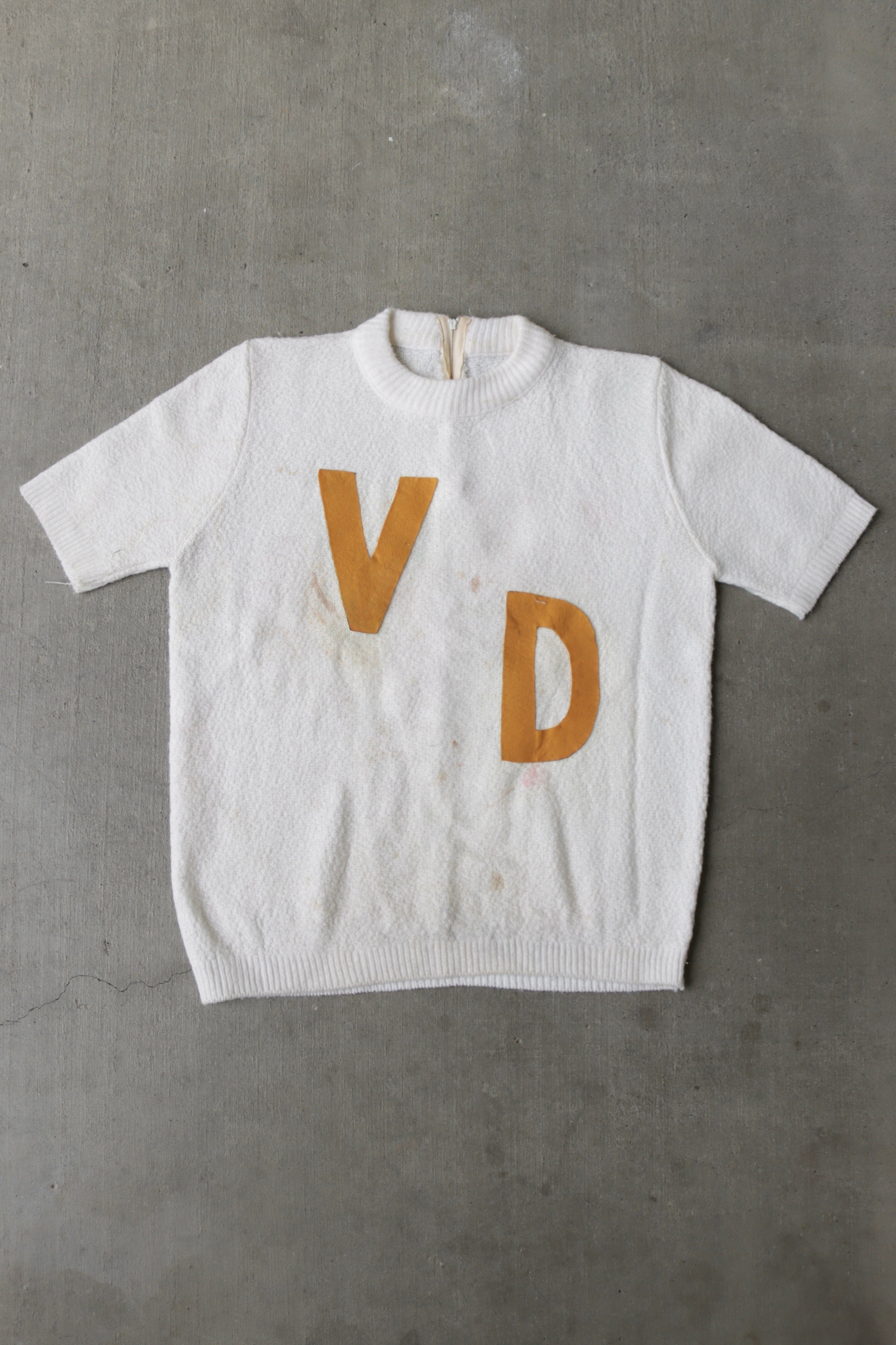 1970s Condoms VD 3/4 Zip Knit Shirt - S 5 1970s Condoms VD 3/4 Zip Knit Shirt - S