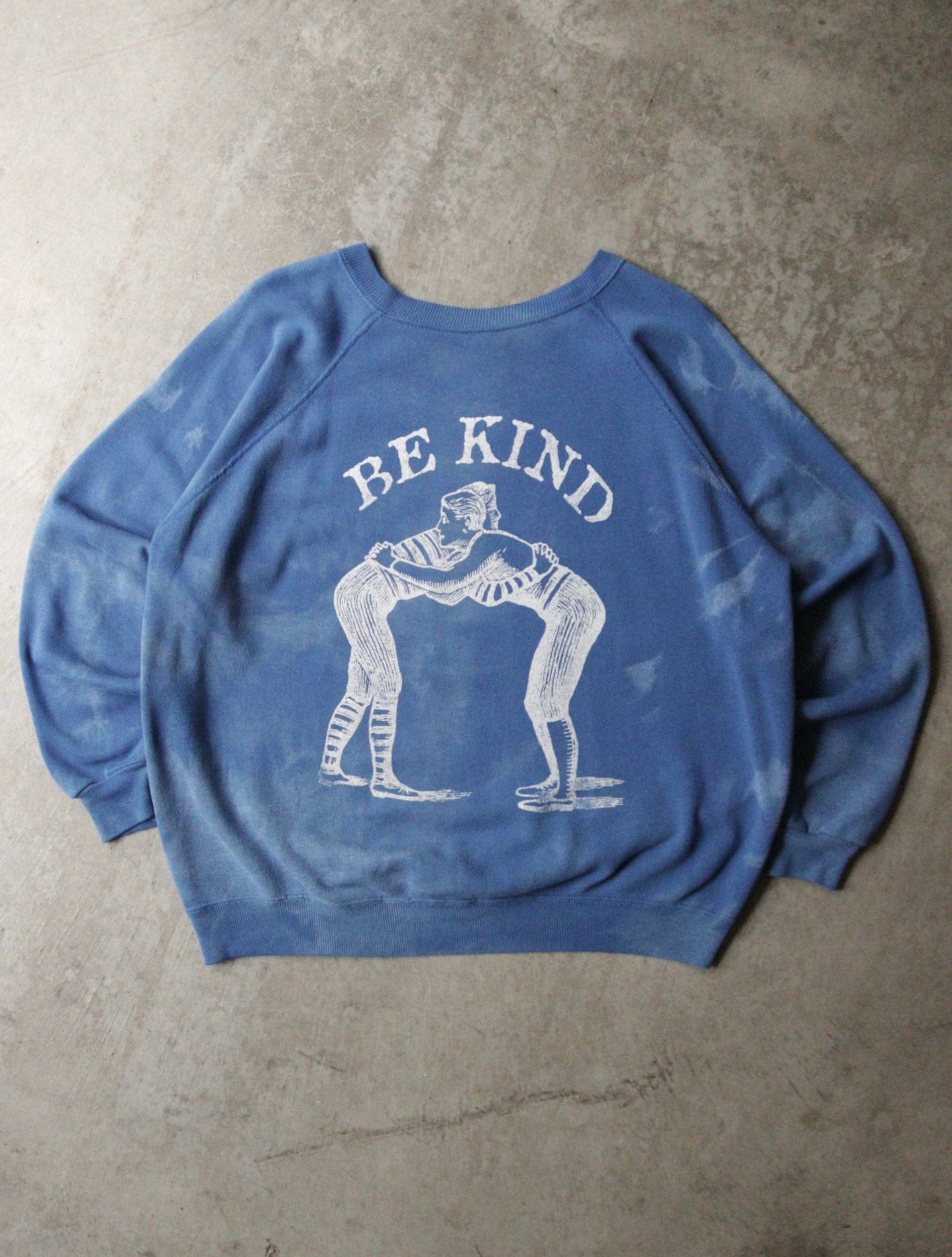 1980S 'BE KIND' FADED SWEATSHIRT 1 1980S 'BE KIND' FADED SWEATSHIRT